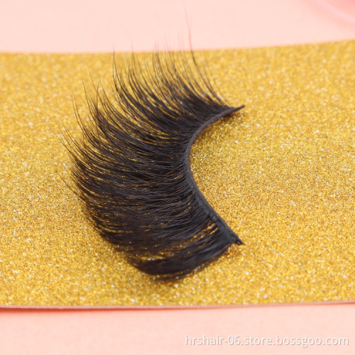 Free sample private label  Mink Fur Eyelashes  Extra Long Lashes Vendor